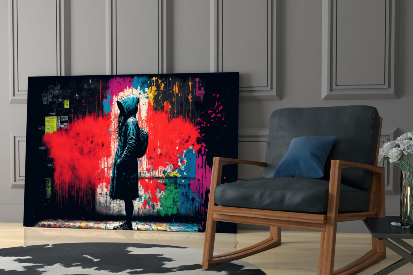 City Music Glass Wall Art|| Designer's Collection