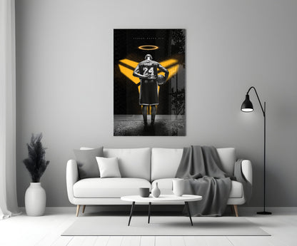 Kobe Bryant Glass Wall Art || Designer Collection