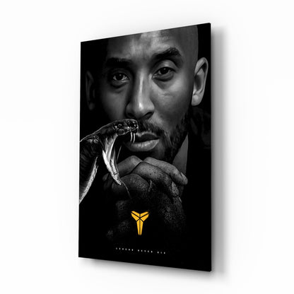Kobe Bryant Glass Wall Art || Designer Collection