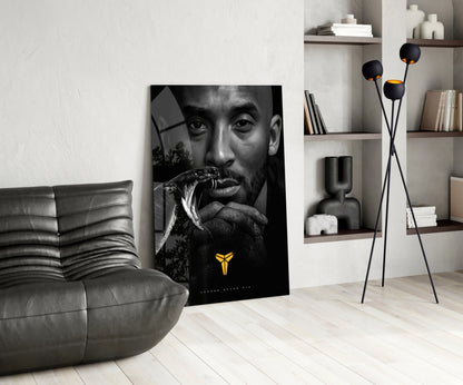 Kobe Bryant Glass Wall Art || Designer Collection