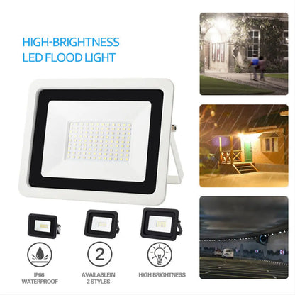 Faro LED da Esterno Durevole – Bianco Caldo e Freddo, Classe IP66