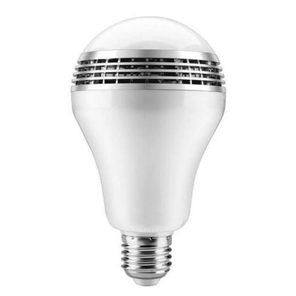 Bluetooth-högtalare smart LED-lampa - E27 flerfärgad