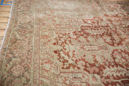 8x12.5 Vintage Distressed Heriz Carpet