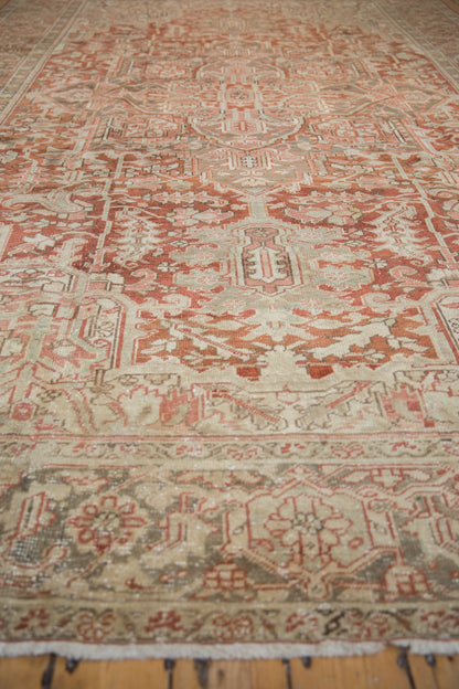 8x12.5 Vintage Distressed Heriz Carpet