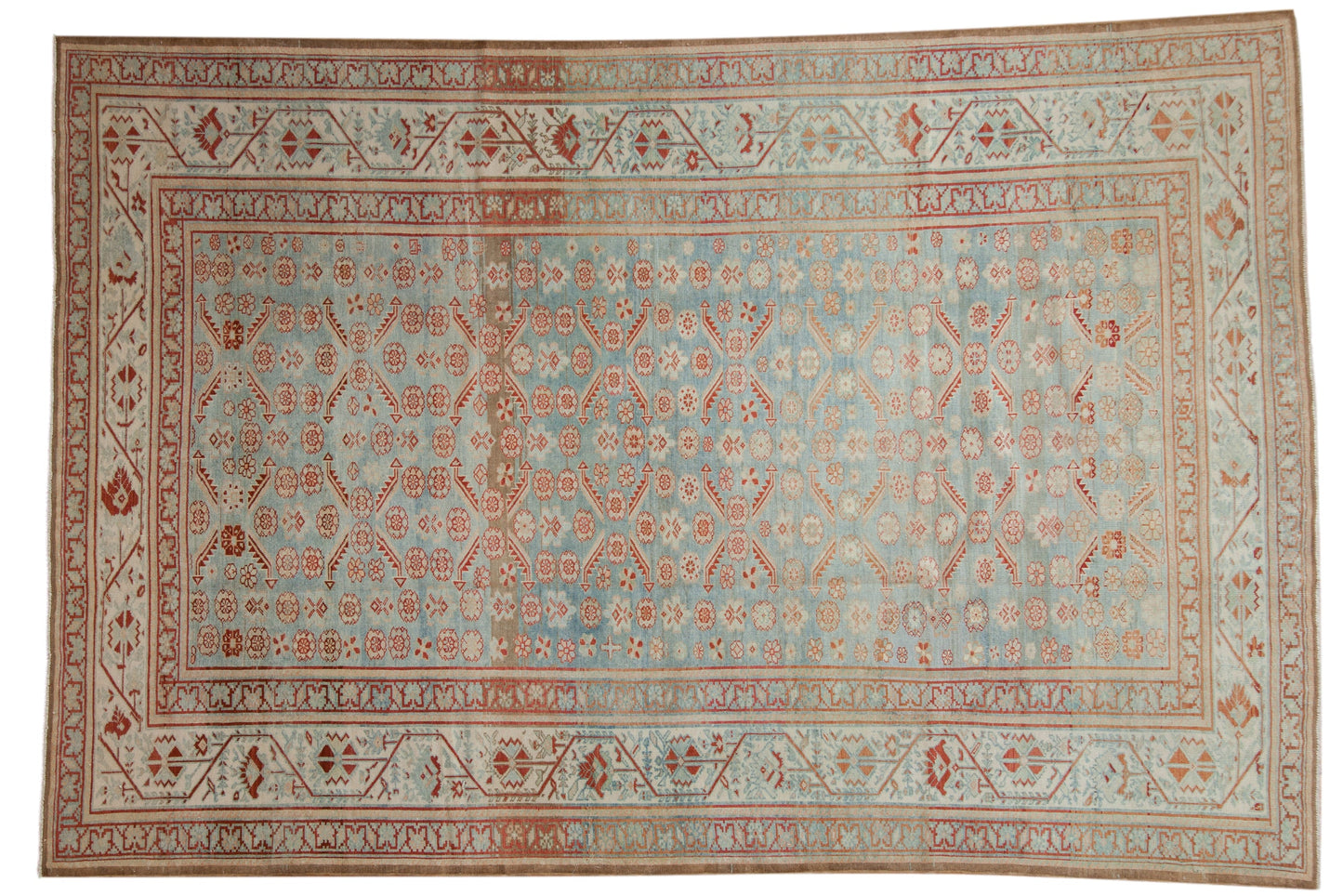 7x10 Vintage Fine Distressed Malayer Carpet