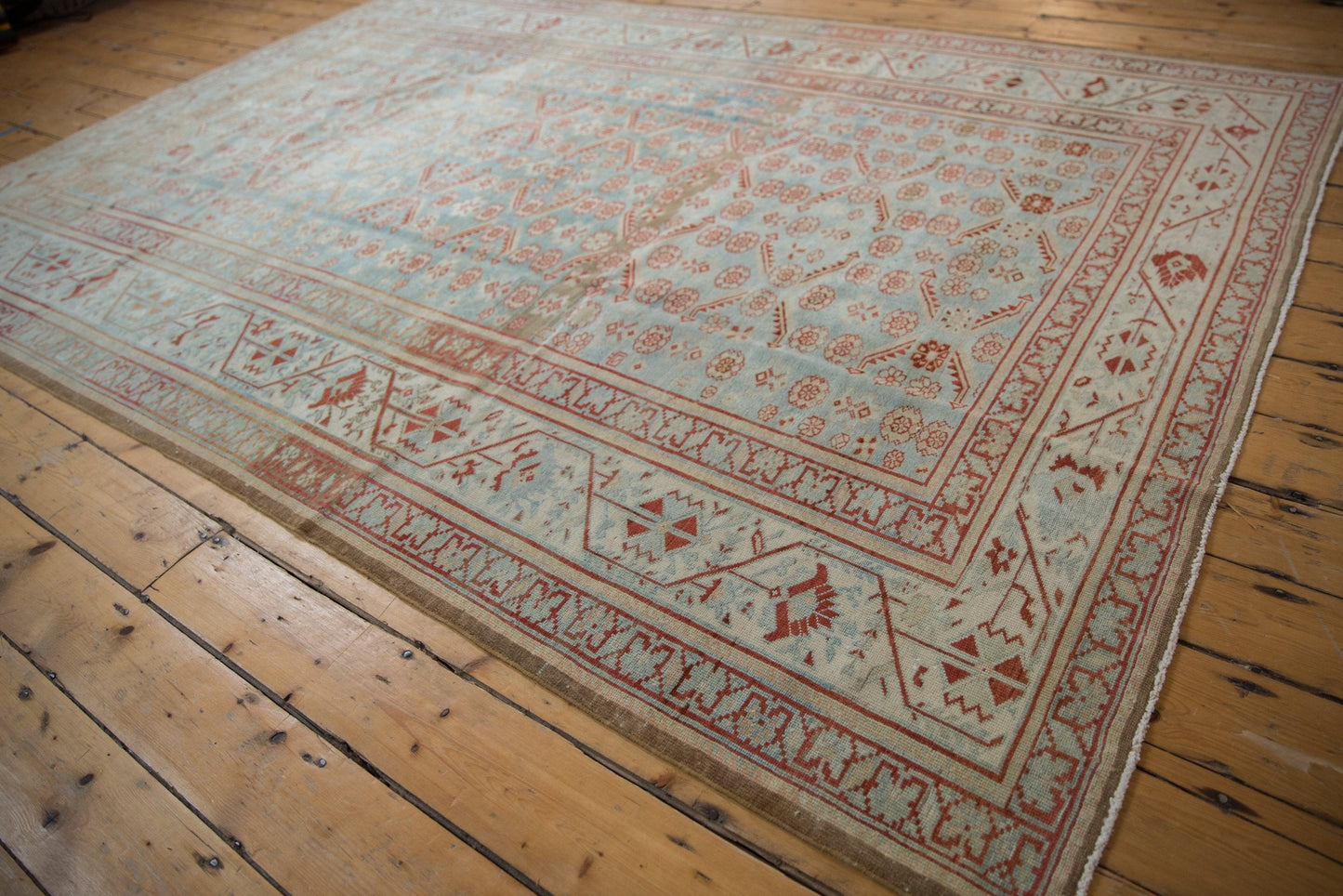 7x10 Vintage Fine Distressed Malayer Carpet
