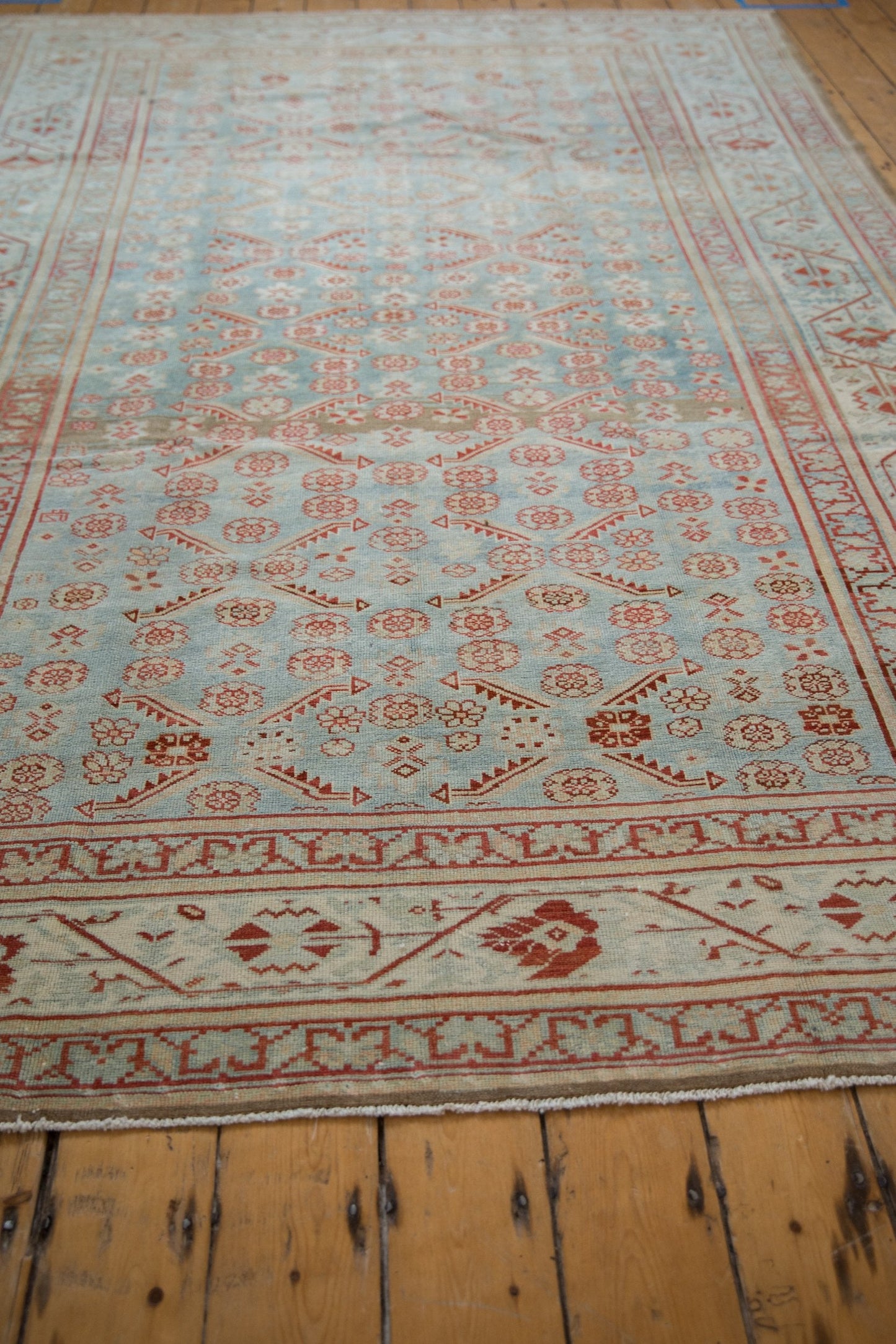 7x10 Vintage Fine Distressed Malayer Carpet