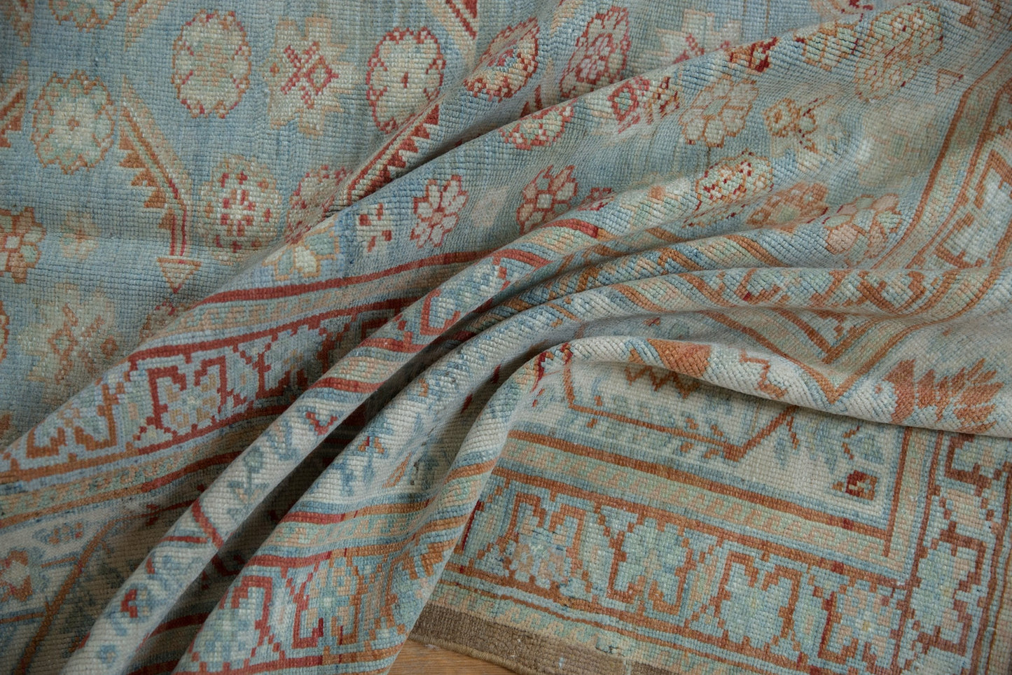 7x10 Vintage Fine Distressed Malayer Carpet