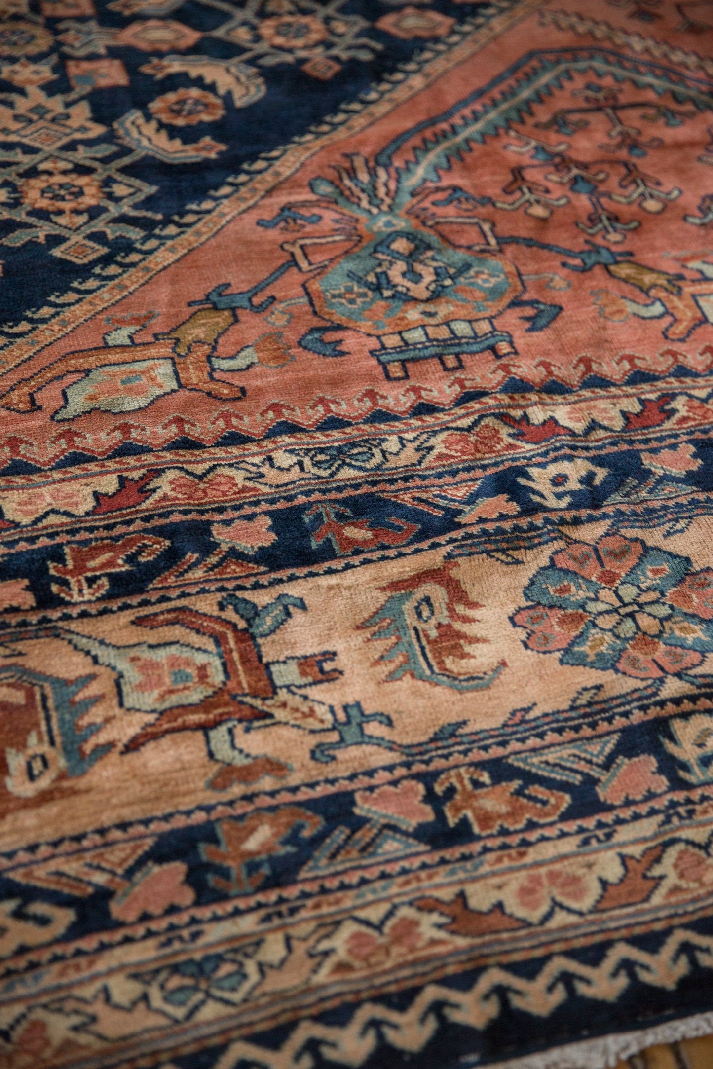 12x18.5 Vintage Fine Lilihan Carpet