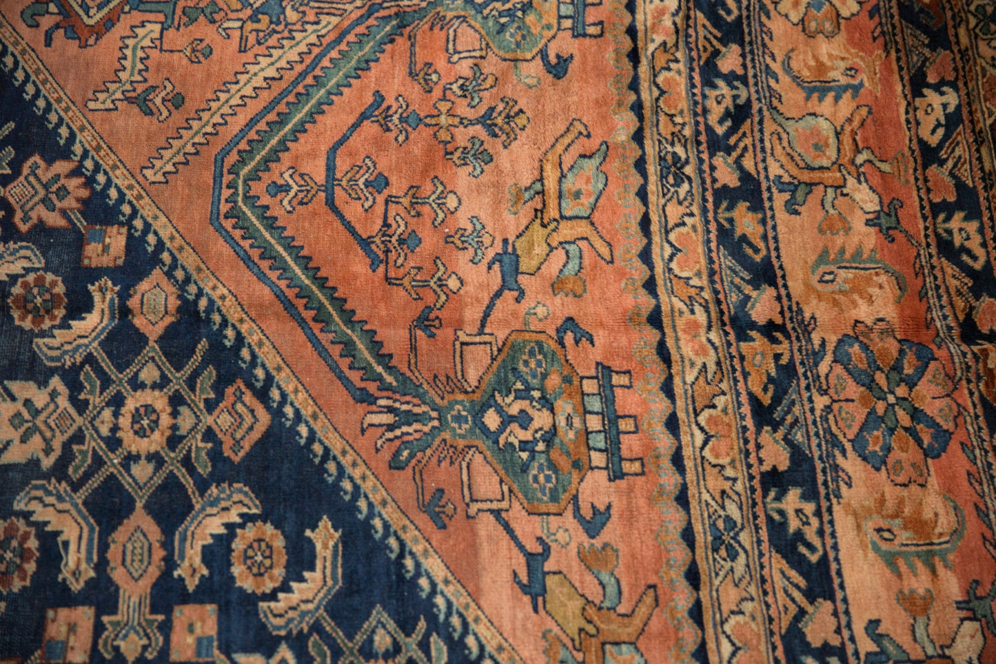 12x18.5 Vintage Fine Lilihan Carpet