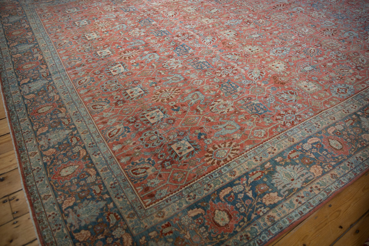 11x18 Vintage Distressed Bijar Carpet