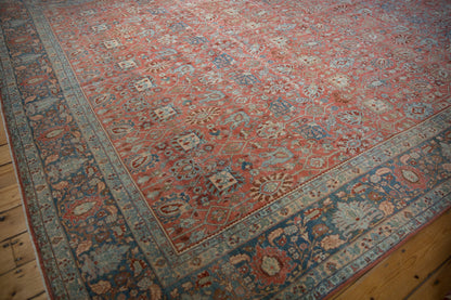 11x18 Vintage Distressed Bijar Carpet