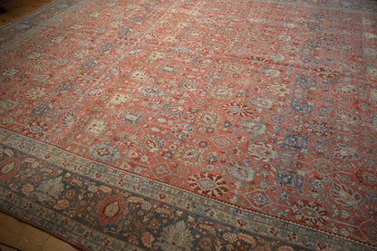 11x18 Vintage Distressed Bijar Carpet