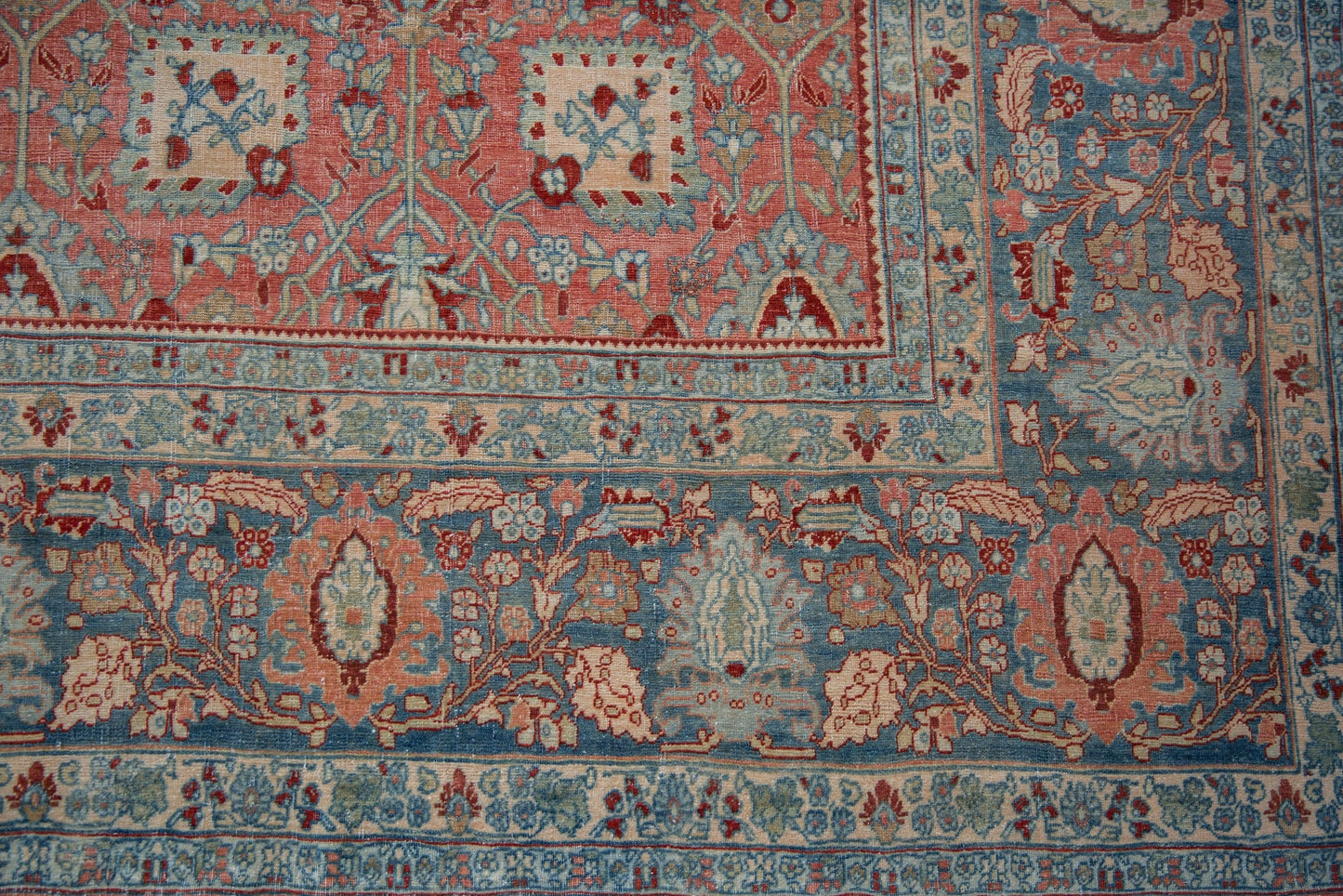 11x18 Vintage Distressed Bijar Carpet