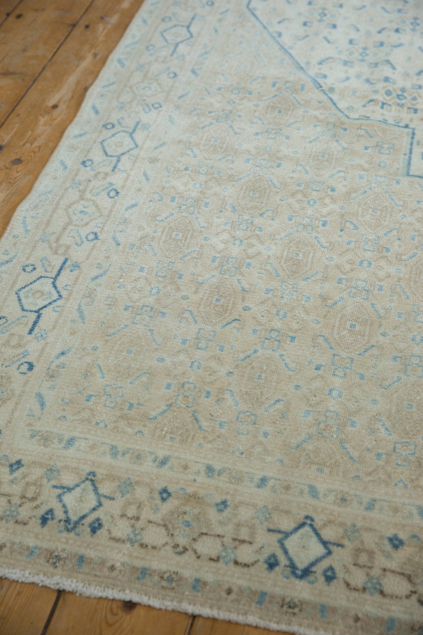 7x9.5 Vintage Distressed Birjand Carpet