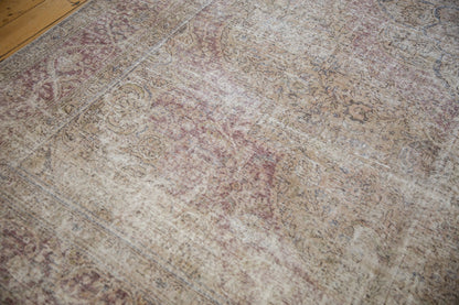 10x12.5 Vintage Distressed Tabriz Carpet