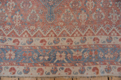 7.5x10 Vintage Distressed Qashqai Carpet