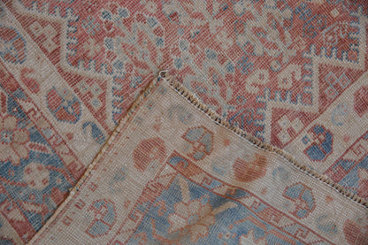 7.5x10 Vintage Distressed Qashqai Carpet