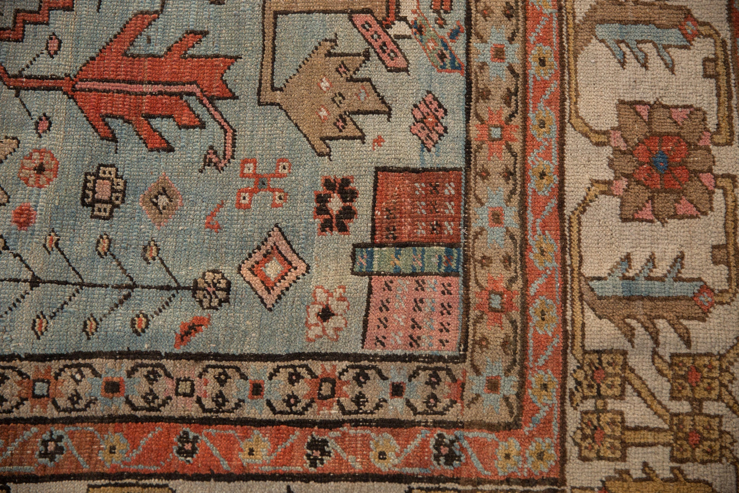 11.5x16.5 Antique Bakshaish Carpet