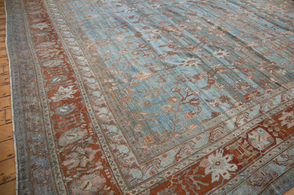 12.5x20 Vintage Distressed Bibikabad Carpet