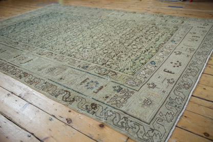 6.5x9.5 Vintage Distressed Hamadan Carpet