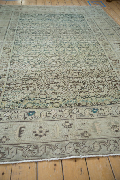 6.5x9.5 Vintage Distressed Hamadan Carpet