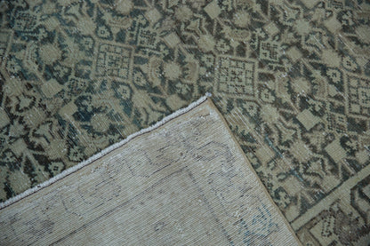 6.5x9.5 Vintage Distressed Hamadan Carpet