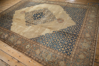 8.5x11 Vintage Distressed Tabriz Carpet