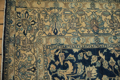 10.5x16.5 Vintage Distressed Tea Washed Lilihan Carpet