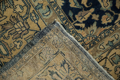 10.5x16.5 Vintage Distressed Tea Washed Lilihan Carpet