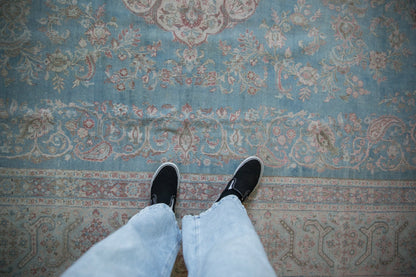 10x16.5 Vintage Distressed Meshed Carpet