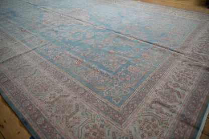 10x16.5 Vintage Distressed Meshed Carpet