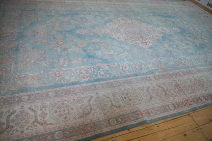 10x16.5 Vintage Distressed Meshed Carpet
