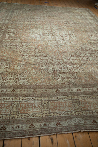 9.5x12 Antique Fine Tabriz Carpet
