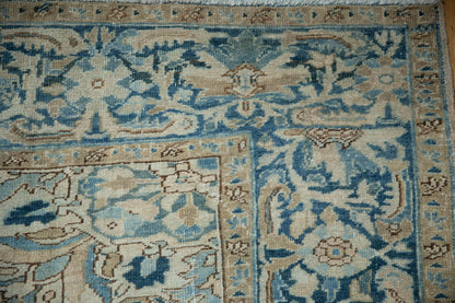 9.5x12.5 Vintage Distressed Heriz Carpet