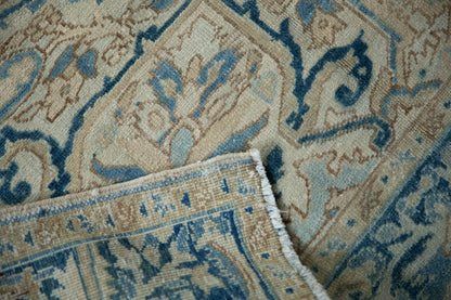 9.5x12.5 Vintage Distressed Heriz Carpet