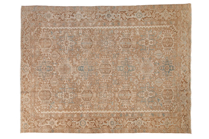 7.5x10 Vintage Distressed Heriz Carpet