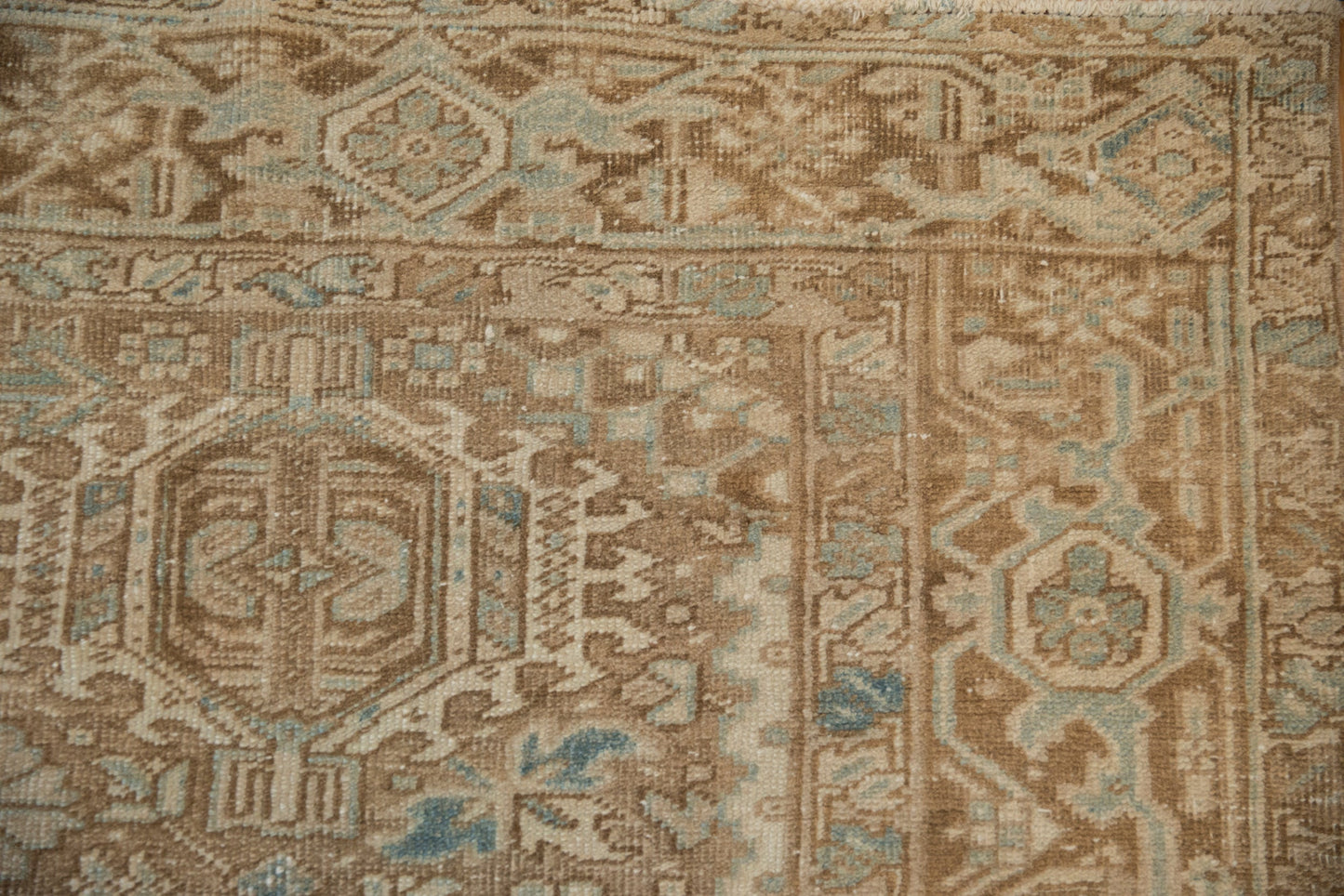 7.5x10 Vintage Distressed Heriz Carpet