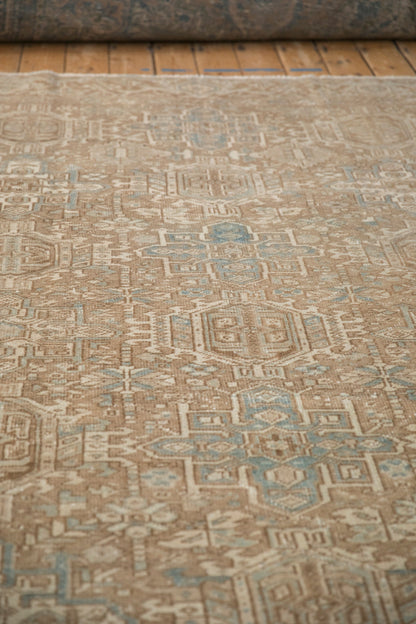 7.5x10 Vintage Distressed Heriz Carpet