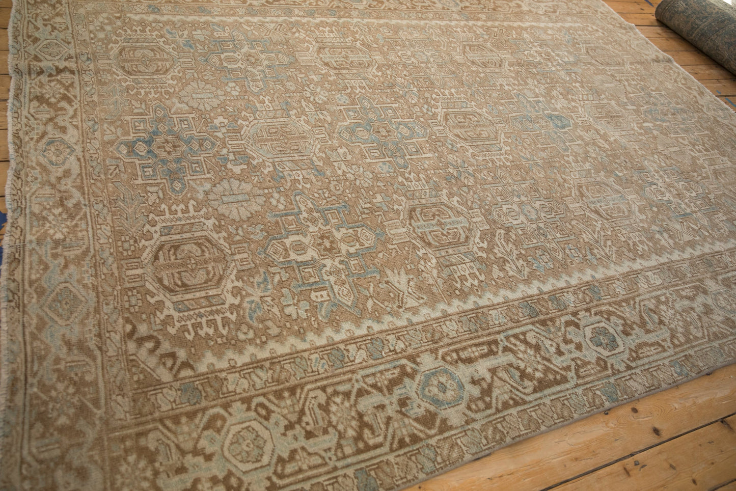7.5x10 Vintage Distressed Heriz Carpet