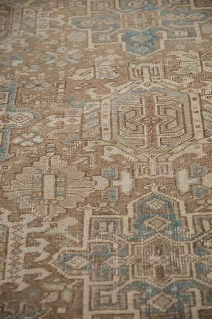 7.5x10 Vintage Distressed Heriz Carpet