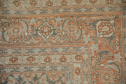 7.5x11 Vintage Distressed Tabriz Carpet