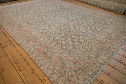 7.5x11 Vintage Distressed Tabriz Carpet