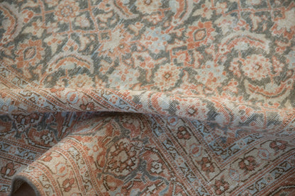 7.5x11 Vintage Distressed Tabriz Carpet
