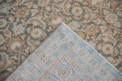 7.5x11 Vintage Distressed Tabriz Carpet