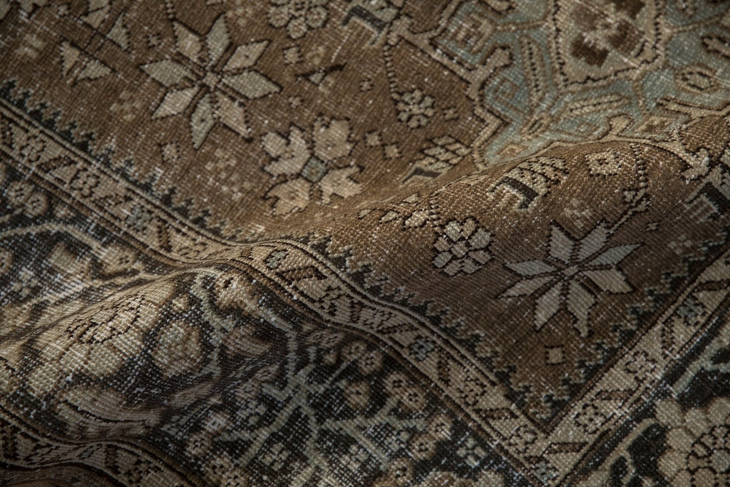 7x10 Vintage Fine Heriz Carpet