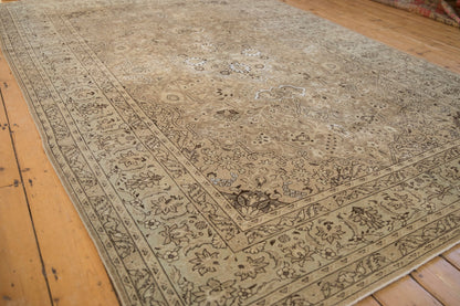 7.5x10.5 Vintage Distressed Tabriz Carpet