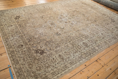 7.5x10.5 Vintage Distressed Tabriz Carpet