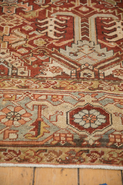 8x10.5 Vintage Distressed Mehrivan Carpet