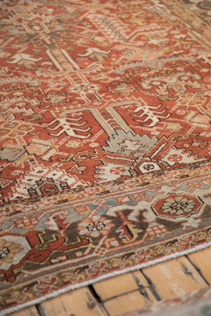 8x10.5 Vintage Distressed Mehrivan Carpet